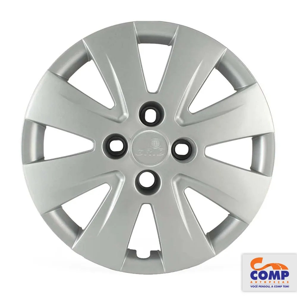 CALOTA RODA ARO 14 PRATA 016CA