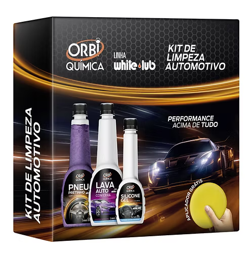 KIT LIMPEZA AUTOMATIVA ORBI