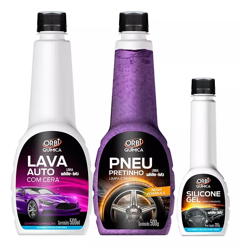 KIT LIMPEZA AUTOMATIVA ORBI