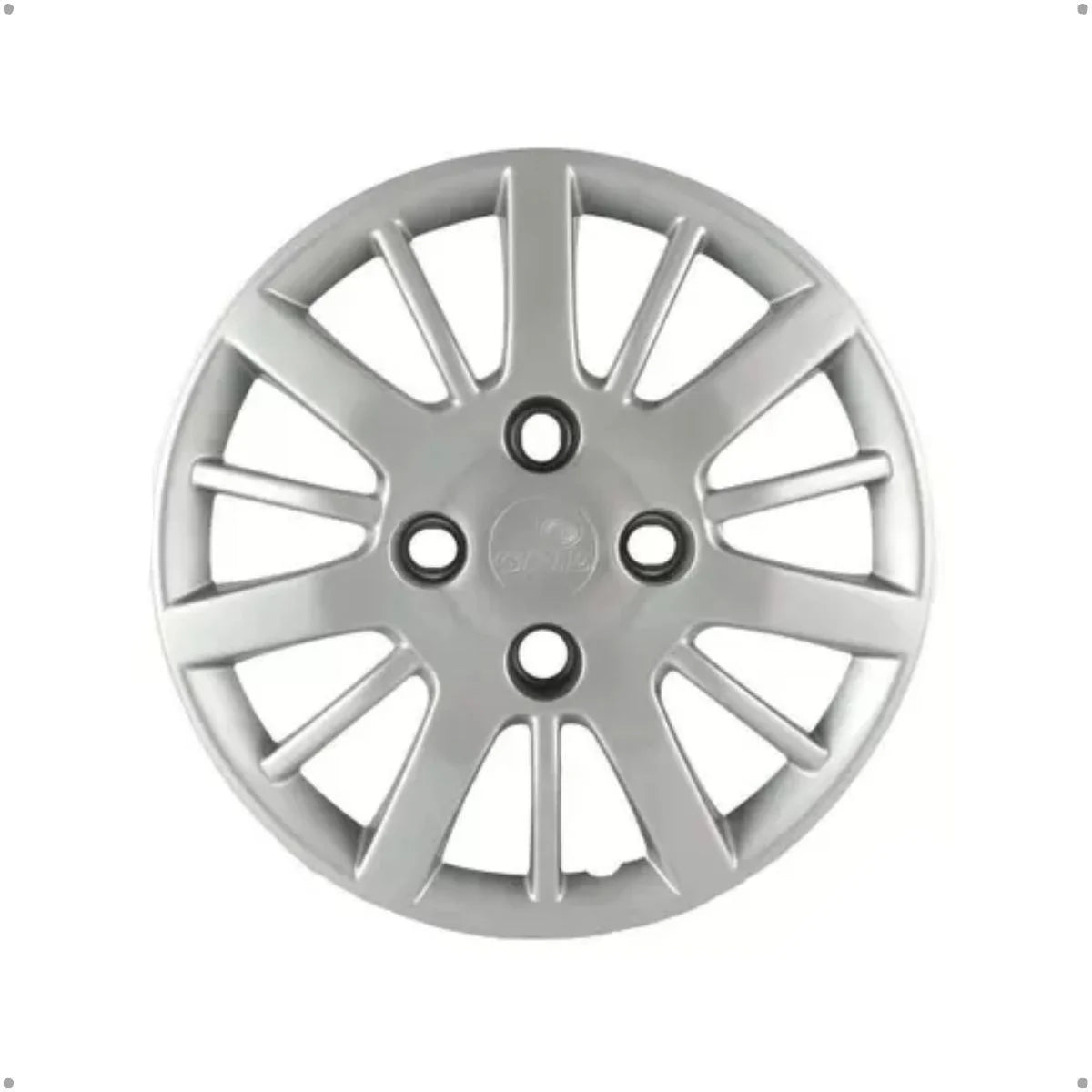 CALOTA RODA ARO 14 PRATA 073CB