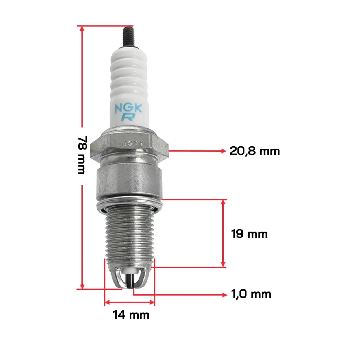VELA DE IGNICAO BUR5ETB-10