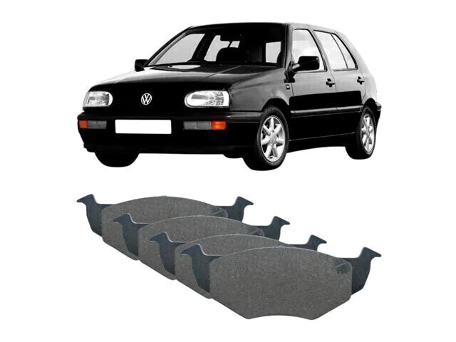 Kit Pastilha Freio Golf 94 95 96 97 98 1999 Dianteira Syl