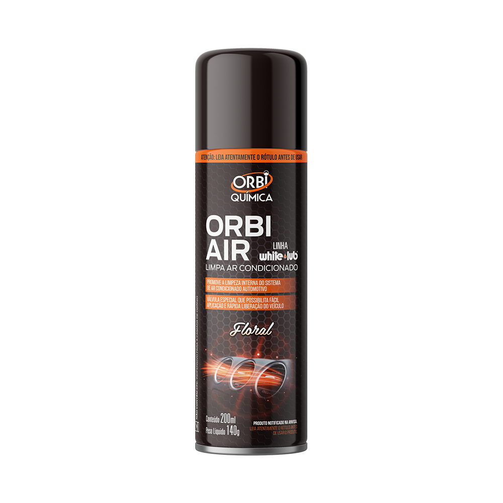 LIMPA AR CONDICIONADO ORBI FLORAL 200ML