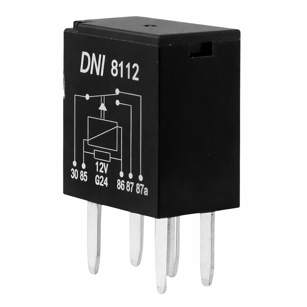 MINI RELE AUXILIAR 5TERM DNI.8112