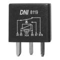 RELE AUXILIAR 12V 5TERM 40/30A DNI.8119