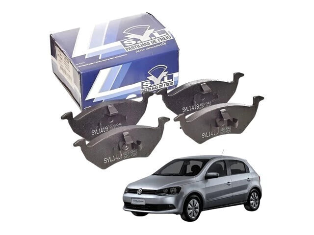 Pastilha De Freio Dianteira Vw Gol G5 G6 G7 G8 2012 Até 2023