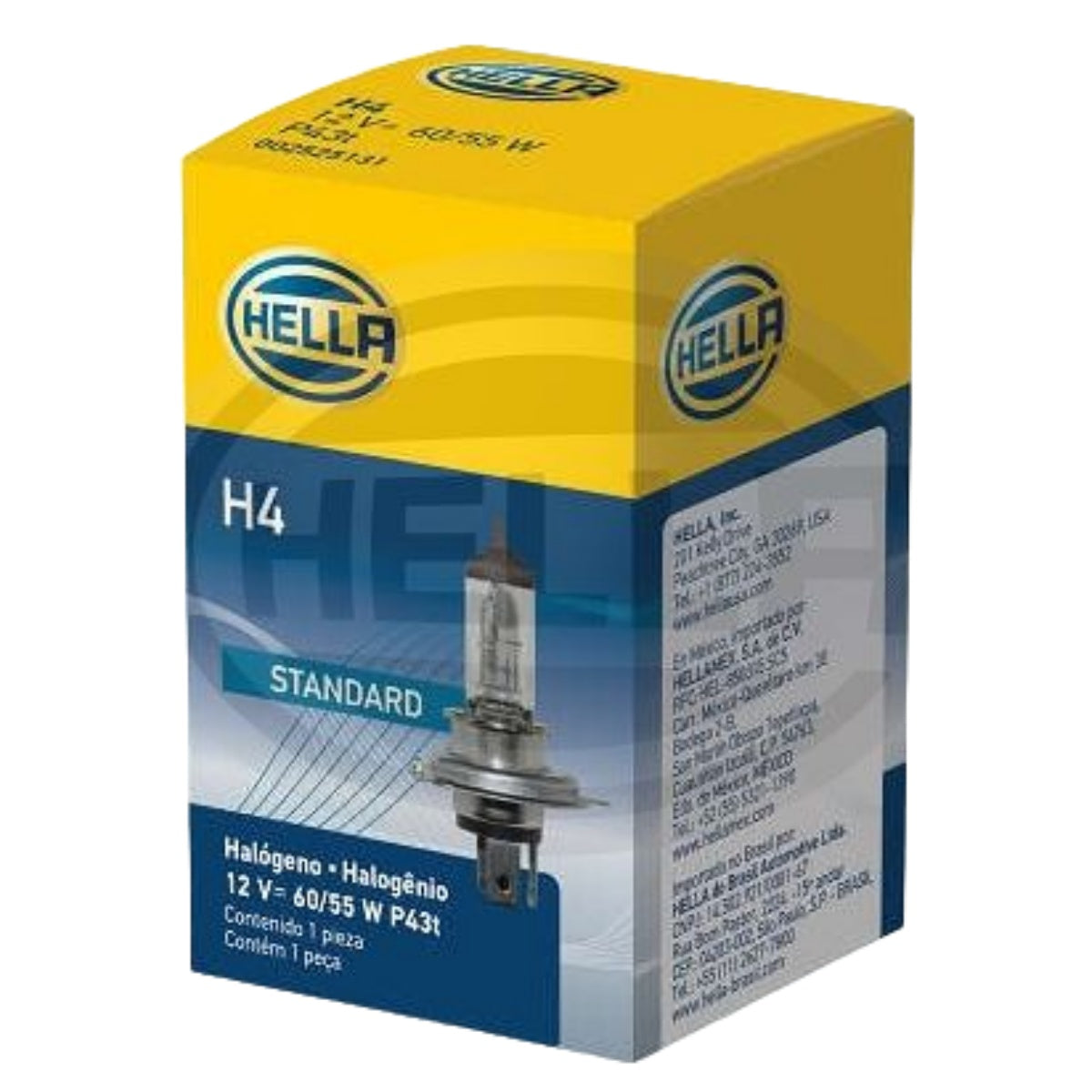 LAMPADA HELLA H4